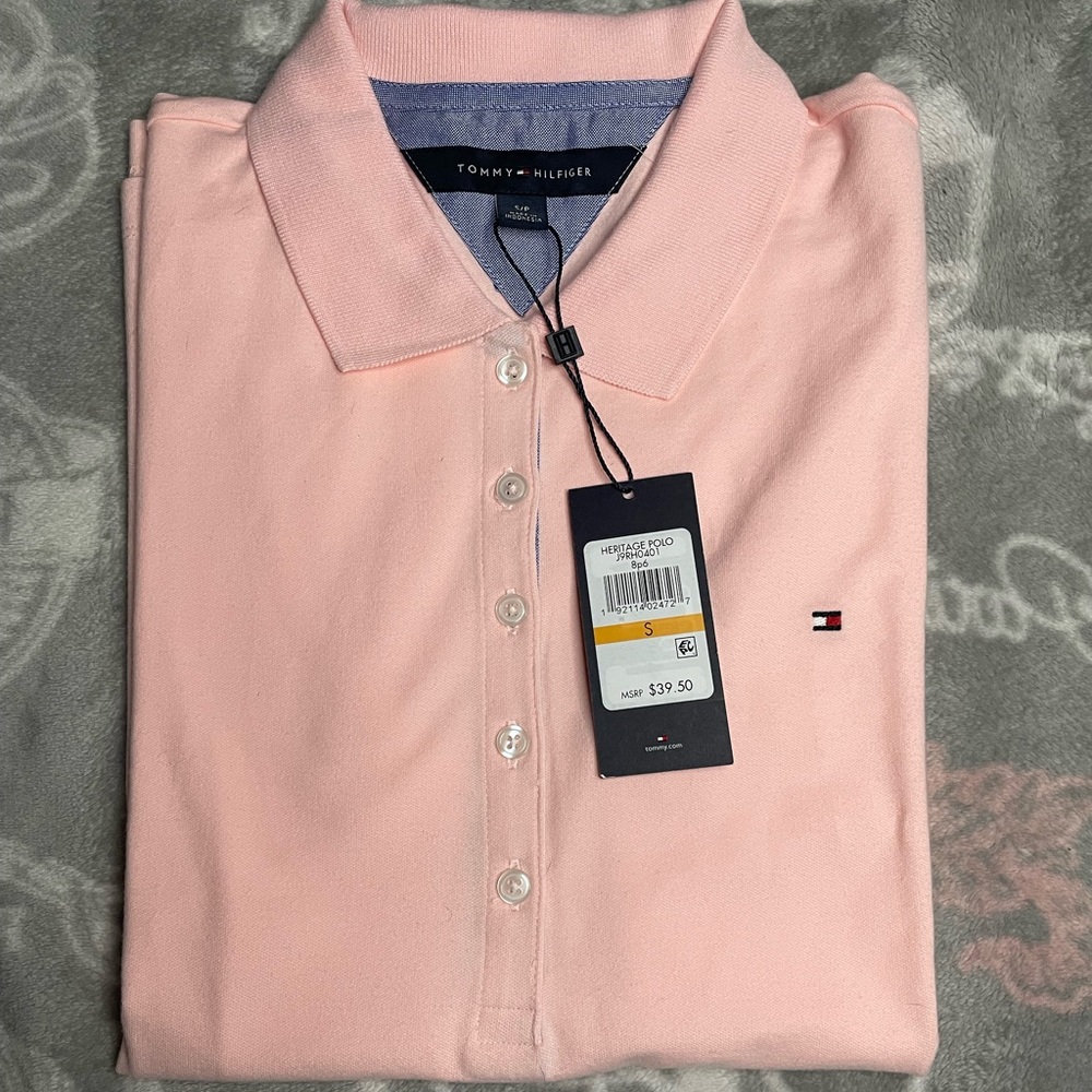 Pink Tommy Hilfiger Shirt , Size Small